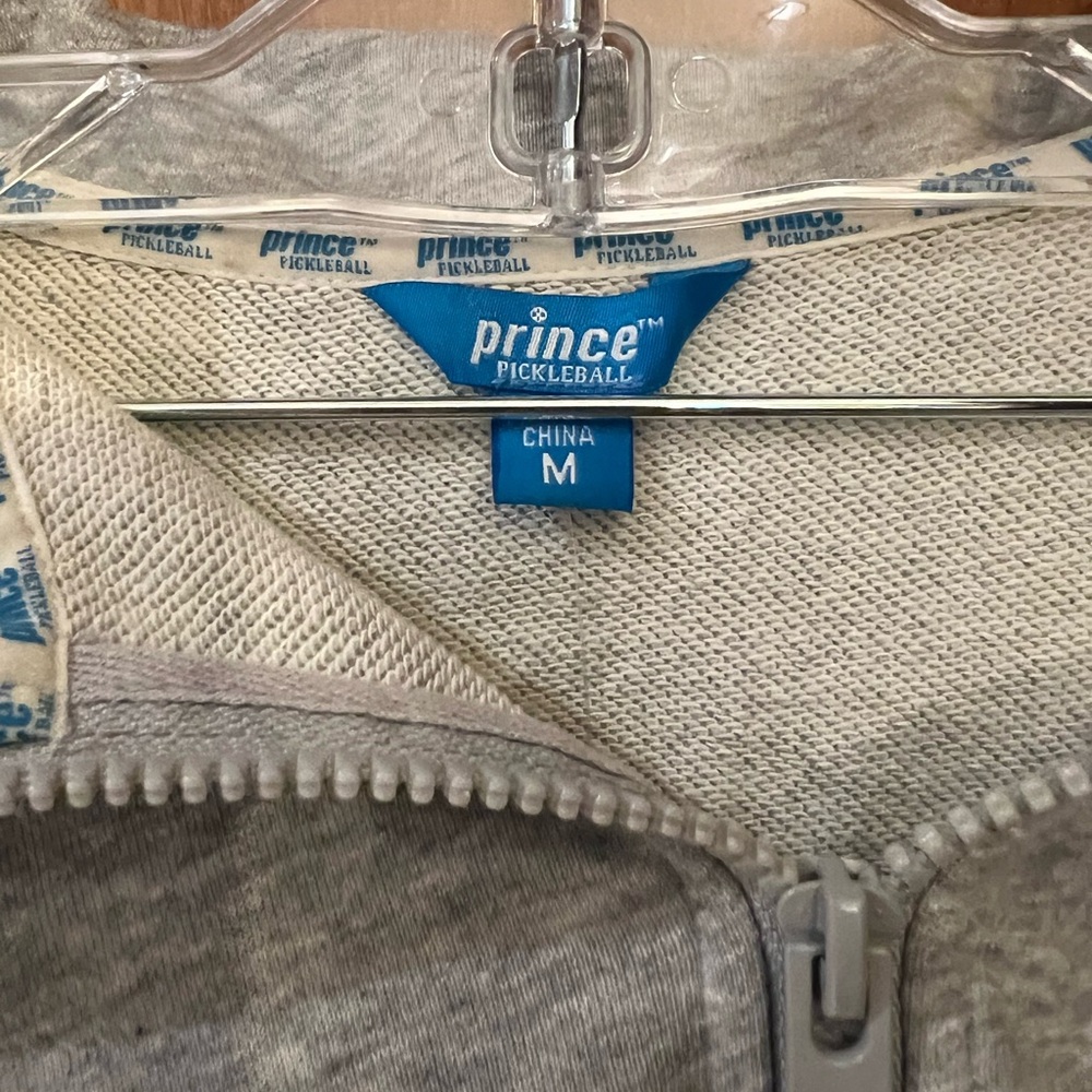 NWT Prince Pickleball for Target French Terry 1/4 Zip Sweatshirt - Picture 4 of 11